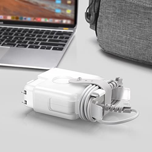 מארגן כבל נסיעות תואם למטען Apple MacBook Air, מארז מגן עבור USB C 29W 30W מתאם כוח, MacBook Air 12 '' 13 ''