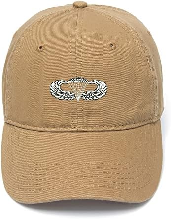 Cijia-Cijia Caps Baseball Caps צבא צנחנים מוטסים כובע אבא רקום כובע כותנה שטוף כובע כותנה