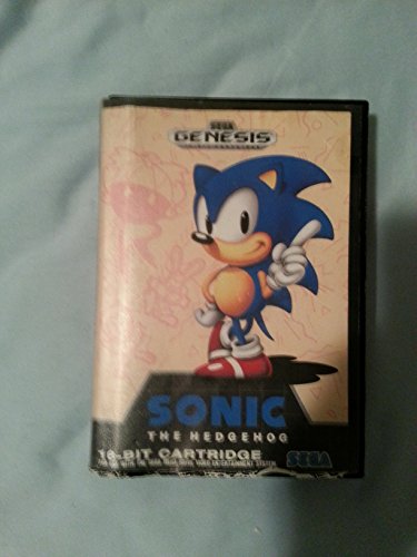 Sonic The Hedgehog מחסנית 16 סיביות מקורית למגה דרייב וסגה ג'נסיס