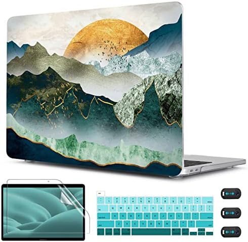 מארז הר Cissook Mountain עבור MacBook Pro 13 אינץ '2022 2021 2020 שחרור דגם M2 A2338 M1 A2251 A2289 עם