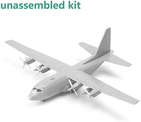 נתפמין פלסטיק ארהב ג-130 הרקולס מטוסי תחבורה דגם מטוסי דגם 1:144 דגם סימולציה מדע תערוכה דגם (אינו מורכב