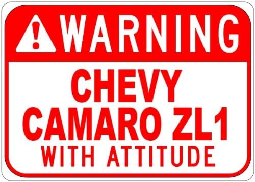 אזהרת שברולט קמארו זל 1 עם שלט גישה - 12 על 18 אינץ