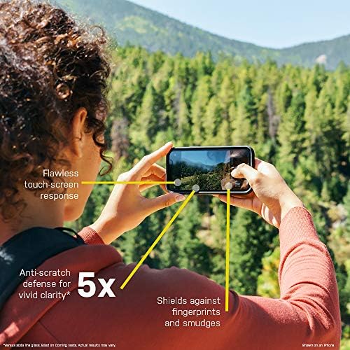 אוטרבוקס להגביר זכוכית מיקרוביאלית סדרת מסך מגן לאייפון 14 פרו מקס + אוטרבוקס הגנת תכנית