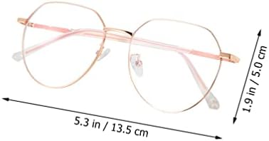 היילוויאן כחול אור משקפיים 2 יחידות קלאסי משקפיים אנטי-כחול אור משקפיים ברור עדשה ללא מתכת מסגרת