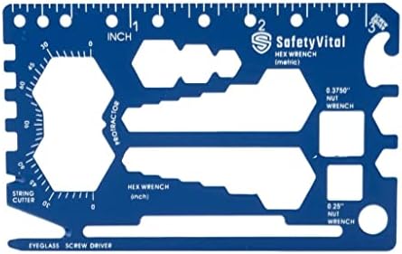סט בטיחותי של 2 9-in-1 Deluxe Tactical Pen W/כרטיסי כלים Rosegold Tone 2 חבילה