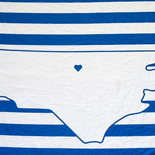 Twig & Bale Durham North Carolina Duke שמיכה לתינוקות כותנה אורגנית Muslin Muslin Swaddle שמיכה - 47 x 43