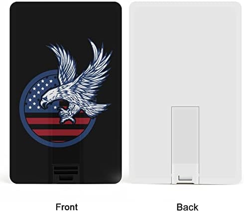 נשר על דגל אמריקאי יום עצמאות יום עצמאות USB כונן פלאש עיצוב כרטיסי אשראי USB כונן הבזק מפתח מזיכרון מותאם