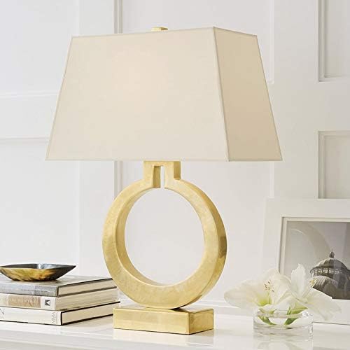 No-logo Wajklj מנורות שולחן סגנון אורות שולחן זהב אורות לבנים ארט דקו מנורה מנורה סלון אור