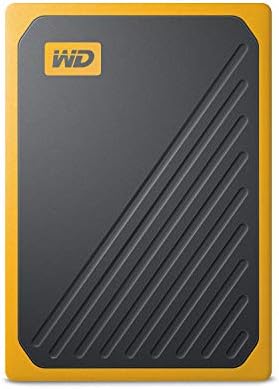 WD 500GB הדרכון שלי GO AMBER SSD אחסון חיצוני נייד - WDBY9Y5000AYT -WESN