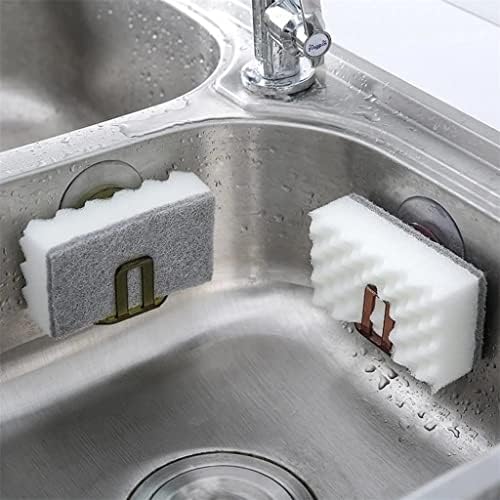 DHDM 3 יחידות כיור עצמיות ספוגי כיור מחזיק מטבח מטבח מתלה ייבוש סבון אמבטיה אחסון כוס יניקה