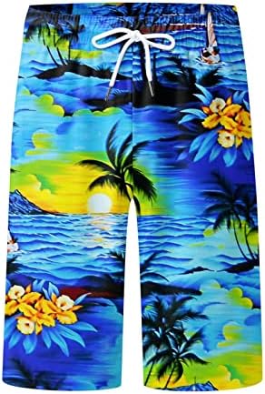 לוח גברים קצר חוף קצר מהיר יבש 5 אינץ 'מכנסי חוף חוף עם תחתונים בכיס חוף ים תחתונים