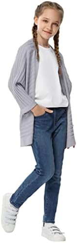 בנות ארוך שרוול קרדיגן סוודרים פתוח מול כבל לסרוג שמנמן אפודות ילדים גדול חמוד הלבשה עליונה מעיל