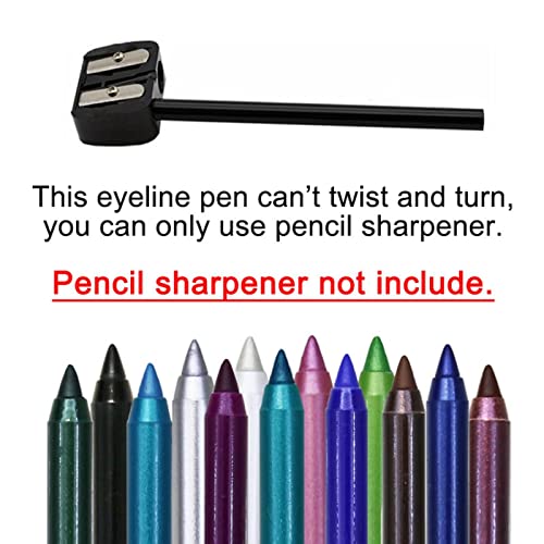 מצח מיפוי עיפרון צבעוני אייליינר עט פרלזנט צלליות עט אייליינר ג ' ל עט שחור לבן ללא מריחות אייליינר