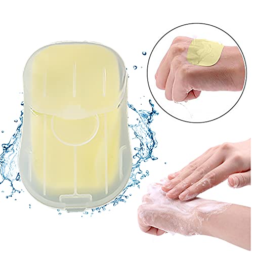 יד חתיכות טבליות נייד סבון 50 של חד פעמי סבון נייר יד אישי טיפוח עור ראש פנים לשטוף
