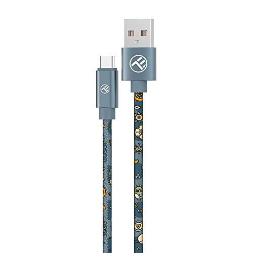 Tellur Graffiti USB ל- Type-C כבל, 3A, 1M