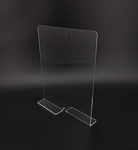 StuttureDisplays® 4PK Plexiglass Acrylic Clace Selids Dissider