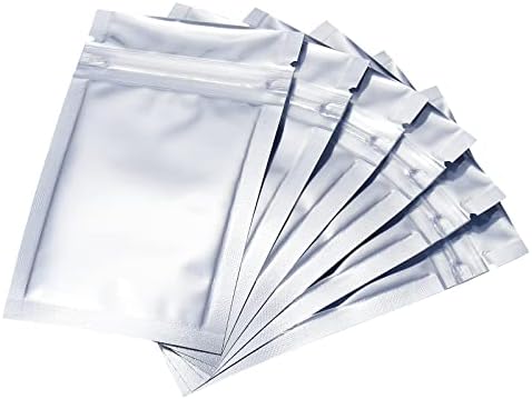תיק הולוגרפי 100 חבילה 10 סמ על 6 סמ ניתן לאטימה חוזרת ריח הוכחת שקיות עבור מזון אחסון