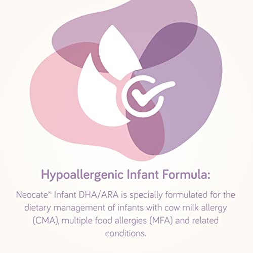 תינוק ניאוקט-פורמולה לתינוקות היפואלרגנית המבוססת על חומצות אמינו עם פח דה/ערה - 14.1 אונקיות