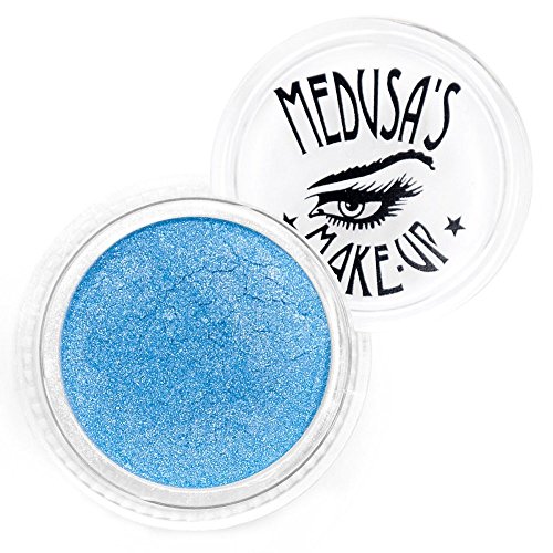 אבק עיניים מינרלי איפור של מדוזה-כדורים כחולים