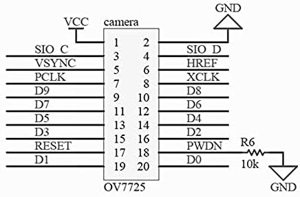 Rakstore OV7725 מודול מצלמה 30W Pixel HD מצלמה