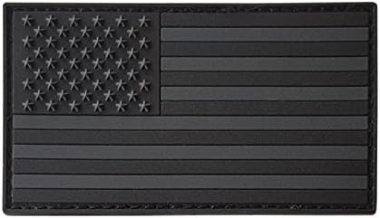Legeeon All Black ACU כהה מאופק ארהב ארהב דגל אמריקאי מורל PVC תיקון אטב אטב