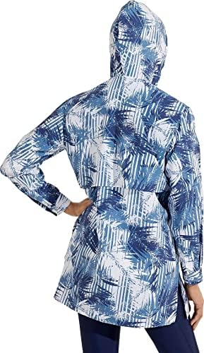 Coolibar UPF 50+ חולצת חוף איזטאפה לנשים - מגן שמש