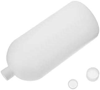 איקוסינג לבן שקוף פלסטיק מעבדה כימי מגיב בקבוק 2000 מ ל קטן פה מדגם איטום נוזל אחסון מיכל 4 יחידות