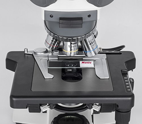 מוטיק 1100100403242, סדרת ת. א. 410ה עלית משקפת מיקרוסקופ מורכב עם חבילת מעבדה פאזה פרימיום