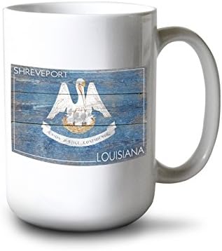 Lantern Press Shreveport, Louisiana, דגל המדינה הכפרי של לואיזיאנה