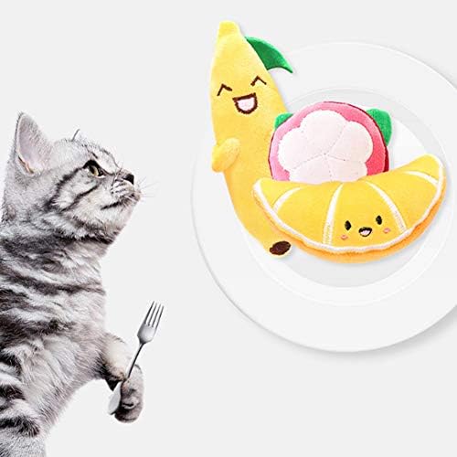 צעצוע חתול של ציפור השיר - חתול חתלתול חתלתול פירות בצורת פירות בצורת צעצוע