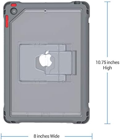 Brenthaven Edge Click -Connect מקלדת עם Case and Stand מתאים ל- iPad 9.7 אינץ ' - עמיד, מגנטי, אלחוטי וירידה