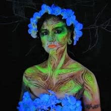 קריוולין ניאון ניאון מקצועי ופנים גוף אידיאלי לאפקט מיוחד איפור אמנות גוף וציור פנים עם צבעים בודדים 30