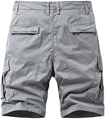 מכנסי מטען לגברים של ymosrh מכנסיים מזדמנים של קיץ קפריס רופפים מכנסי ספורט נושמים ישר גברים