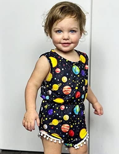 UNICOMIDEA תינוקת ROPPERS בגד גוף פרחוני סרבל סרבל תלבושת יילוד סט תלבוש