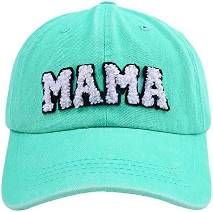 כובע מאמא וולדיאל לנשים, מתנות לאמא, אמא חדשה, אמא להיות, כובע בייסבול במצוקה שטופה מתכווננת