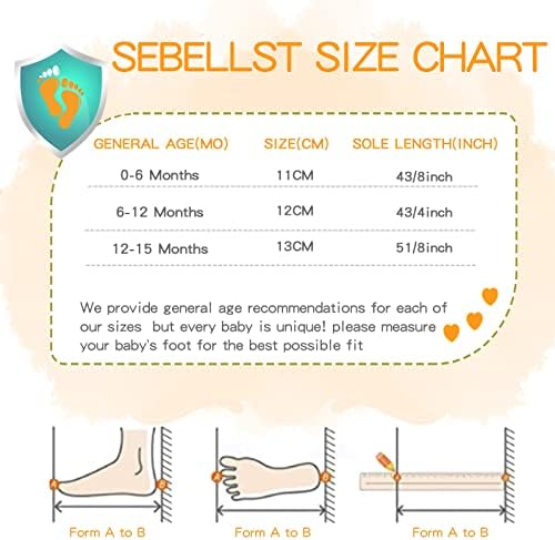 Sebellst 6-12 חודשי נעלי תינוק