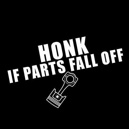 Honk אם חלקים נופלים מ- JDM 6 מדבקות מכוניות מדבקות ויניל