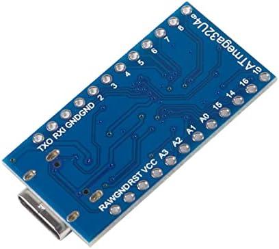 6PCS Pro Micro עבור Atmega32U4 5V 16MHz Bootloaded IDE Micro USB Pro Micro פיתוח לוח מיקרו -בקר