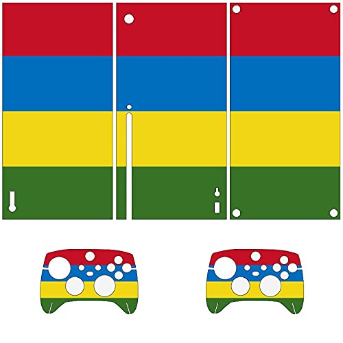 דגל של Mauritius Xbox Series Console ו- Controller Skins