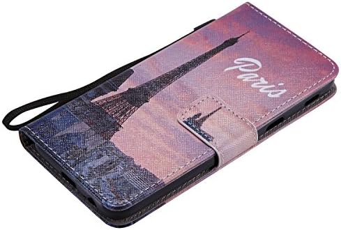 עטיפת מקרה של yiizy למארז סמסונג גלקסי J6, ארנק עור פרימיום בסגנון מגדל כיסוי טלפוני Flip עבור J600F