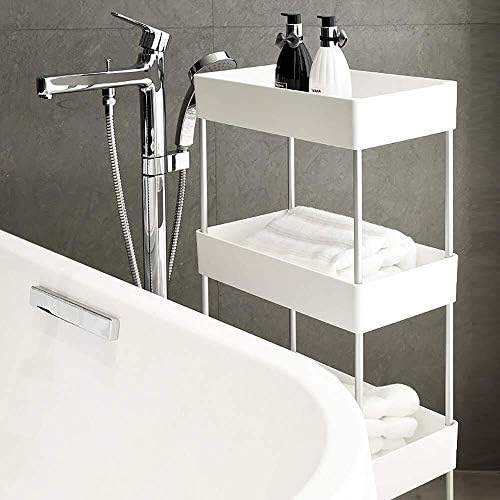 מדף האמבטיה של JF-XUAN יפהפה מודרני מודרני בן ארבע קומות פלסטיק + אלומיניום בית מלון מתלה אמבטיה/מדף