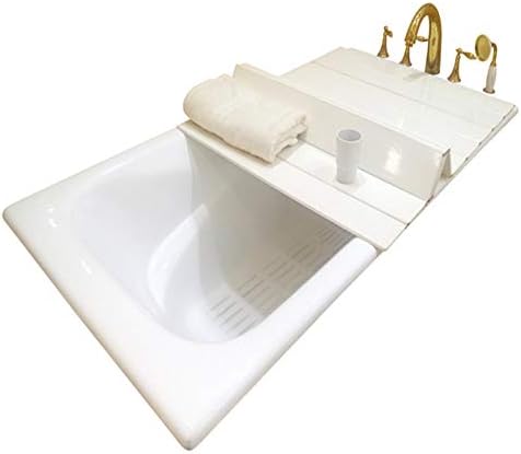 Yfghfhg אמבטיה אמבטיה אנטי-אבק לוח אמבטיה לוחות בידוד אביזרים אמבטיה אמבטיה מגשים גדולים לרוב אמבטיה בגודל