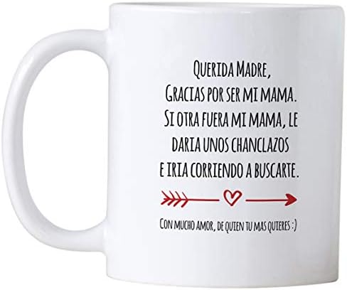 בית המלוכה של אמא של נשים. רעיונות למתנה מצחיקים בספרדית ליום האם או ליום ההולדת. לטינית אמא ספל.