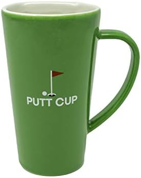כוס מכה-ספל קפה 16 עוז + מאמן לשים-רעיון מתנת שחקן הגולף הטוב ביותר חידוש משרד הווה