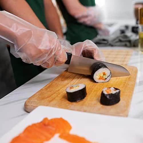 סטרי סטנד 500 יחידות/1000 יחידות כפפות חד פעמיות מפלסטיק להכנת מזון ניקוי בישול מסעדות מטבח יופי צבע לשיער
