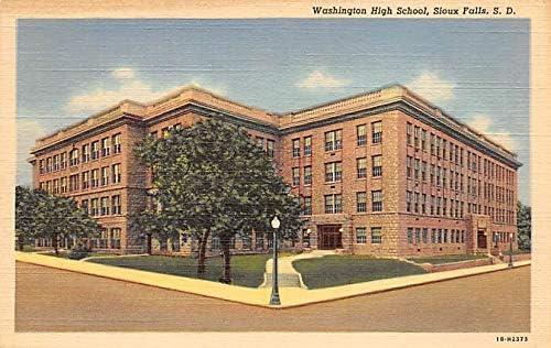 בית הספר התיכון וושינגטון סיו פולס, דרום דקוטה SD גלויות