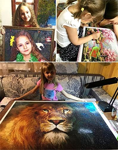 ערכות ציור יהלומים עם DIY 5D גדולות למבוגרים ילדים מקדחים מלאים ארט יהלום אמנות ריינסטון נקודות