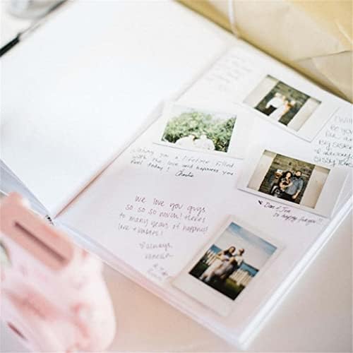 MXiaoxia ספר אורח מותאם אישית לספר אלטרנטיבה לחתונה גיאומטרית ספר אורחים אלבום חתונה פרחוני שלט תמונות חתונה