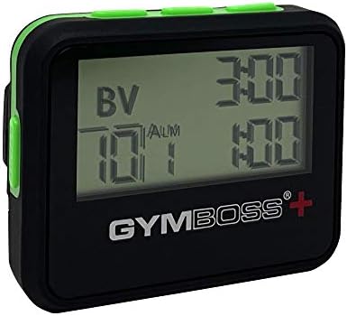 טיימר מרווח של Gymboss Plus ו- Stopwatch ו- Gymboss שעון שעון - צרור