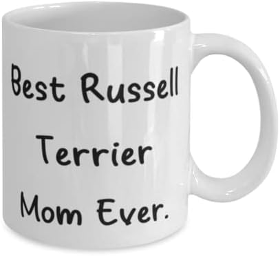 הטוב ביותר ראסל טרייר אמא אי פעם. ראסל טרייר כלב 11 עוז 15 עוז, זול ראסל טרייר כלב מתנות, כוס עבור